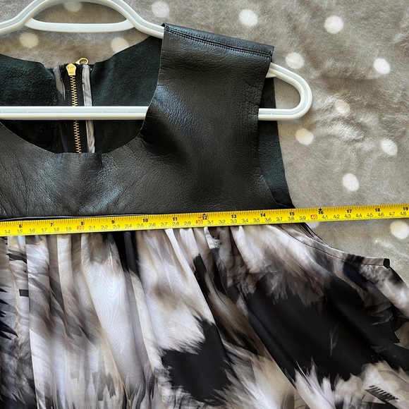 Ted Baker Dress/Top with Leather - Picture 12 of 12
